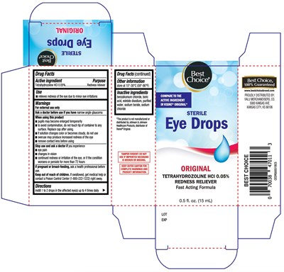 Best Choice Sterile Eye Drops 15 mL (Best Choice Sterile Eye Drops Edrg)
